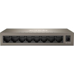 Tenda TEG1008M 8-Port Gigabit Switch, 8*10/100/1000 Base-T, 16Gbps, 9-12V DC Input, <5W Power | TEG1008M