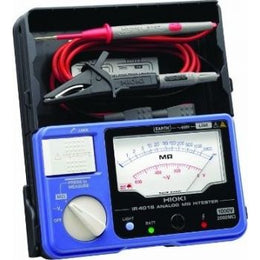 Hioki Megger Analog Insulation Tester 1000V/ 2000M OHM IR4018-20 | B008S0DMPY