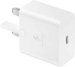 Samsung EP-T1510 15W Power Adapter, USB-C Interface, PD Max 15W, UK Plug Type, White | EP-T1510XWEGAE