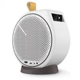 BenQ GV30 720p HD Mini Projector, With Extra Bass Bluetooth Speaker, WiFi, 300 ANSI Lumens, Ceiling / Mobile Projection, Android TV, HDMI, USB-C, Chromecast & AirPlay | 9H.JPA77.59P