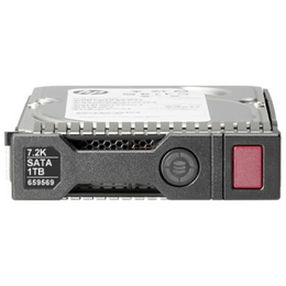 HP 1TB 6G SATA HDD, 7.2K LFF (3.5in) SATA NHP