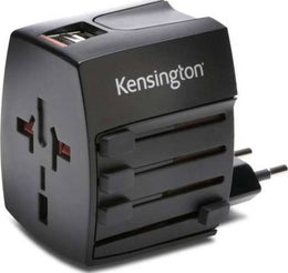 Kensington K33998WW International Travel Adapter with 2.4 Amp Dual USB Ports | K33998WW