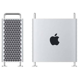 Apple Mac Pro Desktop PC, Intel Xeon W 28 Core 2.5 GHz Processor, 768GB DDR4-SDRAM, 8TB SSD, Two RP Vega II Duo, 1280W Power Supply, Tower Chassis | Mac Pro-768GB