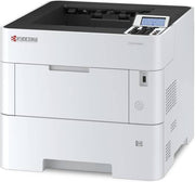 KYOCERA ECOSYS PA5000x Monochrome Laser Printer, 52ppm Print Speed, 600 x 600 dpi and Up to Fine 1200 dpi, 600 Sheet Tray, Duplex, 5 Line LCD w/Hard Key Panel, Gigabit Ethernet, USB, White | PA5000x