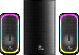 Vertux SonicThunder-50 50W Surround Sound, Frequency Range 50Hz-20KHZ, Speaker Output 30W+10W*2, Gaming Speaker - Black | VE.SONICTHUN50-UK.NC