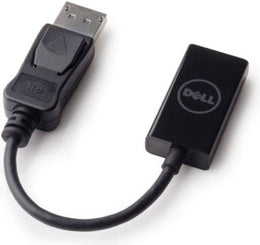 Dell DisplayPort to HDMI 2.0 4K Adapter, 200mm Cable Length, 6Gbps Throughput Supported, 4096×2160@ 60Hz Resolution, Lightweight Design, Black | 09KWG4