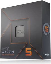 AMD Ryzen 5 7600X 4.7 GHz AM5 105W Desktop Processors, 6 Cores & 12 Threads, 5.3 Ghz Max Boost Clock, 32MB L3 Cache, AMD Radeon Graphics, 2CH-DDR5-5200 / 128GB Max, Zen 4 Arc | 100-100000593WOF