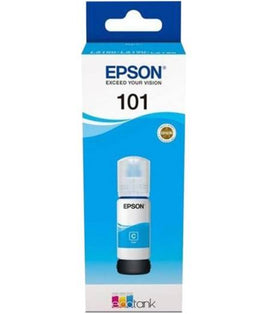 Epson 101 Cyan Ink Bottle 70ml - Cyan | 106301 / C13T03V24A