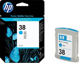 HP 38 Cyan Pigment Original Ink Cartridge | C9415A