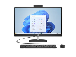 HP 24-cr1000 All-in-One Desktop – Intel Core U7 15th Gen | 8GB RAM | 512GB SSD | 24″ Full HD Display | Keyboard & Mouse Included