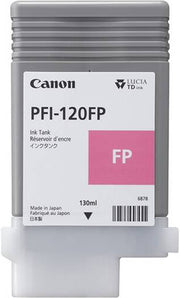 Canon PFI-120 Ink Cartridge, 130ml, For imagePROGRAF TM-200,TM-300 & TM-305, Fluorescent Pink | 3499C001AA