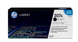 HP 307A Black Original LaserJet Toner Cartridge (CE740A)