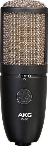 AKG Project Studio P420 Multi-Pattern Large-Diaphragm Condenser Microphone, Dual 1