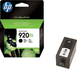 HP 920XL High Yield Black Original Ink Cartridge | CD975AE