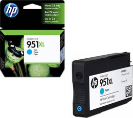 HP 951XL Cyan High Yield Original Ink Cartridge | CN046AE