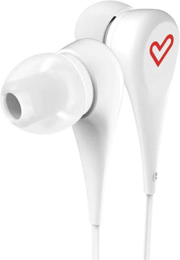 Energy Sistem Style 1In-Ear Headphones (Comfortable and Lightweight, Rubber Finish, 120cm, with flat cable) White