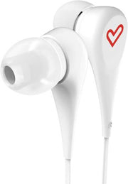 Energy Sistem Style 1In-Ear Headphones (Comfortable and Lightweight, Rubber Finish, 120cm, with flat cable) White