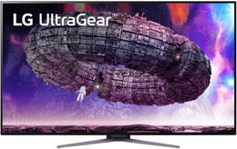 LG 48GQ900 48'' UltraGear 4K UHD OLED Flat Monitor, 120Hz Refresh Rate, 0.1ms Response Time, 16:9 Aspect Ratio, 1.07B Color Depth, 178º Viewing Angle, HDR 10, Black | 48GQ900-B