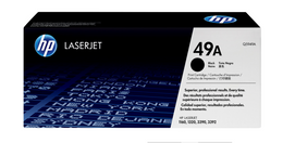 HP 49A Black Original LaserJet Toner Cartridge (Q5949A)