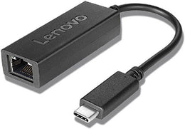 Lenovo USB-C to Ethernet Adapter, PXE-Boot Function,100Mbps Data Rate Transmit, Black | 4X90S91831