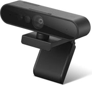 Lenovo Performance FHD Webcam, Up to 1920x1080 (MJPG) @ 30 Frame Rate, Supports Digital 4x Zoom & IR Sensor, Tripod-ready Universal Clip, Optimized for Microsoft Teams, USB-C, Black | 4XC1D66055