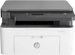 HP Laser MFP 135A Multifunction Printer, Print Speed 21 ppm, Up to 100 Sheets Output Capacity, 150 Sheet Input Tray, Up to 20 cpm Copy Speed,10,000 Pages Monthly Cycle, White | 4ZB82A