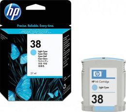 HP 38 Light Cyan Pigment Original Ink Cartridge | C9418A