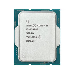 Intel Core i5-12400F 12th Gen Alder Lake Desktop Processor 6 Total Cores 12 Threads 18 MB Cache 2 5 GHz Base Frequency LGA 1700 Socket 65W Power 128 GB Max Memory Size Tray i5-12400F Tray