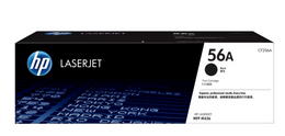HP 56A Black Original LaserJet Toner Cartridge (CF256A)