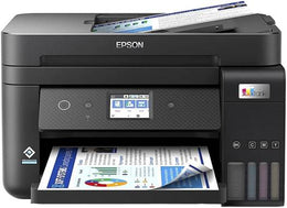 Epson EcoTank L6290 A4 Wi-Fi Duplex All-in-One Ink Jet Printer, 4800 x 1200 dpi Resolution, 15.5ipm Print Speed, 7500 Pages, LCD Screen, ADF Capability, Spill-free Ink Refilling, Black | L6290