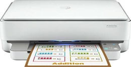 HP DeskJet Plus Ink Advantage 6075 5SE22C All-in-One Printer, White | 5SE22C