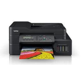 Brother All-in One Ink Tank Printer, DCP-T820DW, Automatic Duplex Features, Mobile & Clound Print & Scan, Network Connection, High Yield Ink Bottles