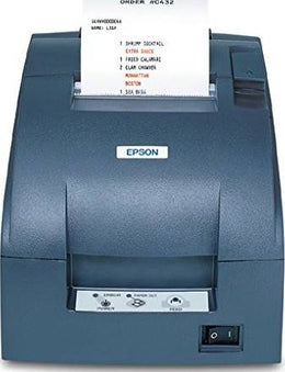 Epson TM-U220, Impact, Two-color printing, 6 lps, Ethernet, Auto-cutter, Auto-Status, PS-180 Power supply, Dark Gray