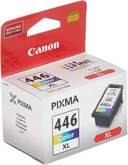 Canon Cl 446XL High Yield C/M/Y Colour Ink Cartridge, Up To 300 A4 Pages From A Single Colour Cartridge, Multi Color, Extra Large