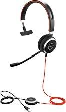 Jabra Evolve 40 MS Mon Headset, Supraaural Ear Coupling, Digital Signal Processing (DSP), Noise Cancellation, Black | 6393-823-109