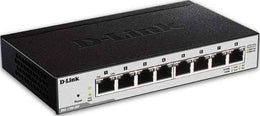 D-Link - 8 port Series Smart Managed 8-Port Gigabit PoE Switch | DGS-1100-08P