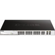 D-Link DGS-1210-28P 28-Port Gigabit Smart Managed PoE Switch | DGS-1210-28P