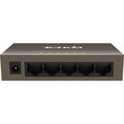 Tenda TEF1005D 5-Port Fast Ethernet Switch: 10/100M RJ45 Ports, Metal Design, Fanless, Traffic Optimization, 1Gbps Capacity, 448K Buffer | TEF1005D