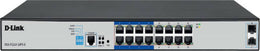 D-Link Layer 2 Gigabit Managed Long Range PoE+ Surveillance Switch | DGS-F1210-18PS-E