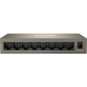 Tenda TEG1008M 8-Port Gigabit Switch, 8*10/100/1000 Base-T, 16Gbps, 9-12V DC Input, <5W Power | TEG1008M