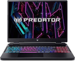 Acer Predator Helios Neo 16 Gaming Laptop, WQXGA IPS 165Hz Display, Intel Core i9-13900HX, 16GB RAM, 512GB SSD, NVIDIA GeForce RTX 4060 8GB, RGB Backlit ENG Keyboard, Windows 11, Black | NH.QLUSA.003