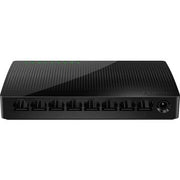 Tenda SG108 8-Port Gigabit Desktop Switch, 8*10/100/1000 Base-T Ethernet Ports, 16Gbps, Input 100-240V AC 50/60Hz, <4W Power Consumption | SG108