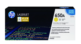 HP 650A Yellow Original LaserJet Toner Cartridge (CE272A)