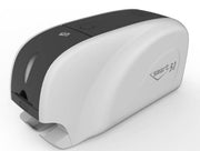 SMART 31S Single Sided ID Card Printer, Fast printing - 23 seconds per card, Compact design, Bundle (100 cards, 1 Color ribbon 250 prints, and Smart Designer Software) | 651075 / 651459