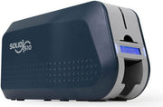 IDP Solid 510S ID Card Printer, Color & Mono Single Sided Printing, Max. 17 sec./card, Edge-to-Edge Printing, Low Cost UV Printing, Flipper & Laminator Upgradable, Blue | 653558 - S51S