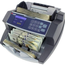 Cassida 6600 UV Series Business-Grade Bill Counter with ValuCount Counting Machine, TFT 2.8 Display, 1400 Bills Per Minute, Top Loader, Gray | 6600 Series