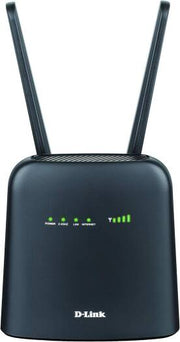 D-Link DWR-920 Wireless N300 4G LTE Router, Cat4 Mobile Wi-Fi Router, 4G/3G, Multi WAN, Gigabit Ports, Wi-Fi N300, SIM Unlocked - UK version, Black
