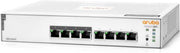 Aruba Instant On 1830 8-Port Gb | 4-Port Class 4 PoE Smart Switch (65W) - 8X 1G |Fanless | US Cord (JL811AABA)