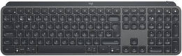 Logitech MX Keys Advanced Wireless Keyboard, For Business, 10m Range, Bluetooth or USB Receiver Connectivity, Perfect Stroke Keys, Compatible With macoS / Linux / Android / iOS, Graphite | 920-010251