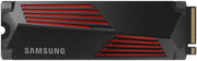 Samsung 990 Pro with Heatsink 2 TB NVMe 2.0 M.2 2280 Internal SSD, 7450 MB/s Sequential Read Speed, 6900 MB/s Sequential Write Speed, 3.3 Voltage, V-NAND 3-bit MLC, Black | MZ-V9P2T0CW
